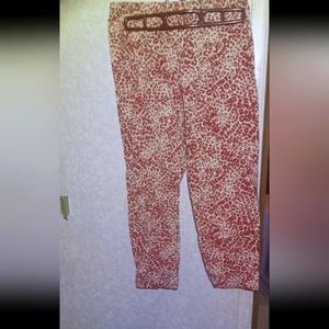 Animal Print Capri Leggings